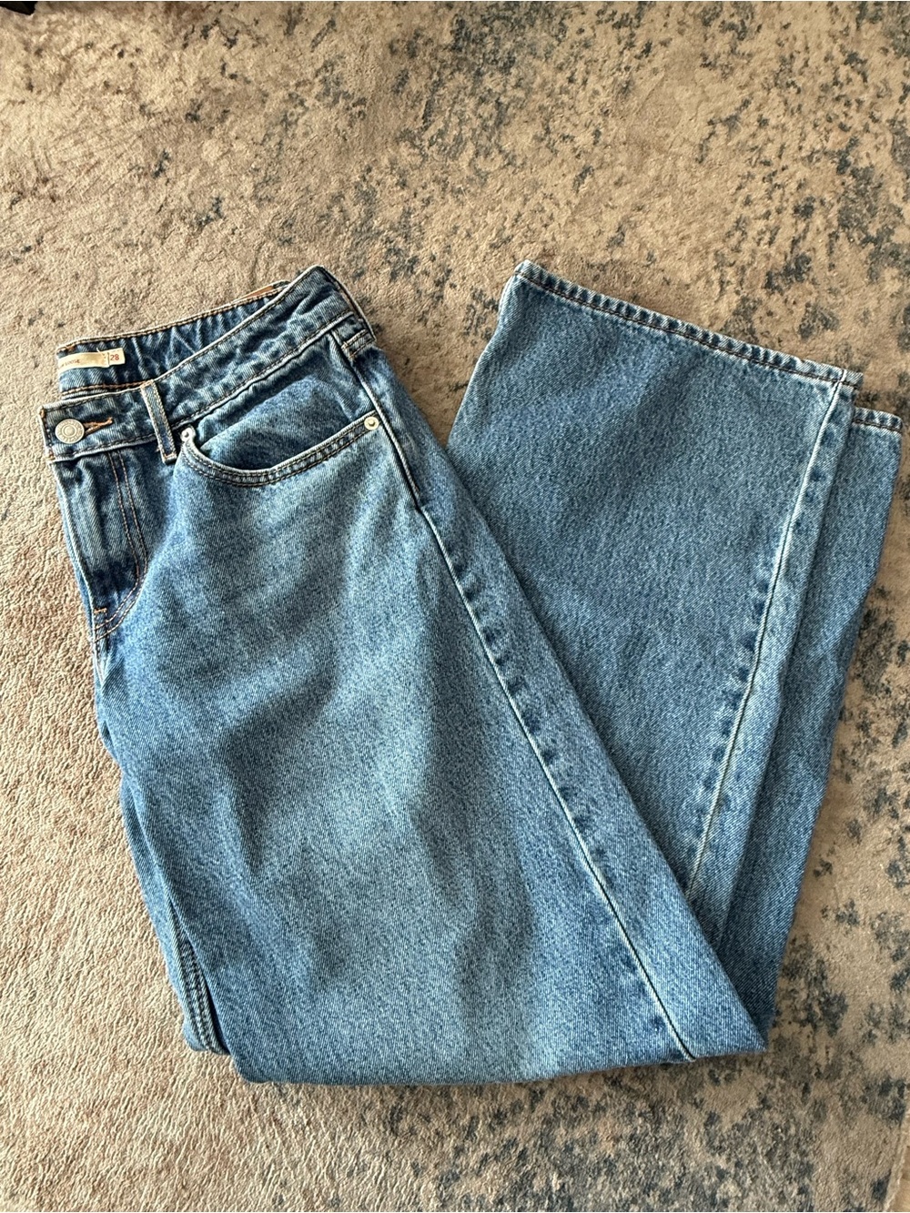 Classic Levi’s Low-Rise Blue Women’s Jeans